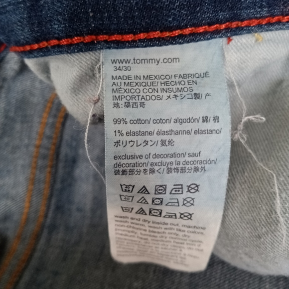 TOMMY Hilfiger Mens 34x30 Jeans - Picture 12 of 15